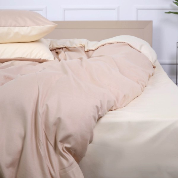 Фото - Комплект постільної білизни MirSon Temisas (12-0712 + 15-1214) Mikrosatin Premium 175х210 см (2200007249503)